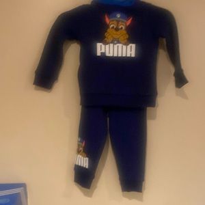 Brand New Boys Puma Paw Patrol jogging suit